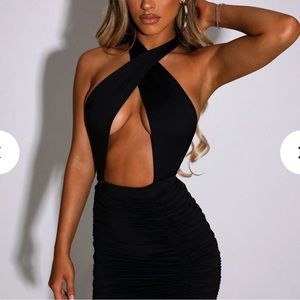 Maxi BabyBoo Fashion Criss Cross neck with tie up.